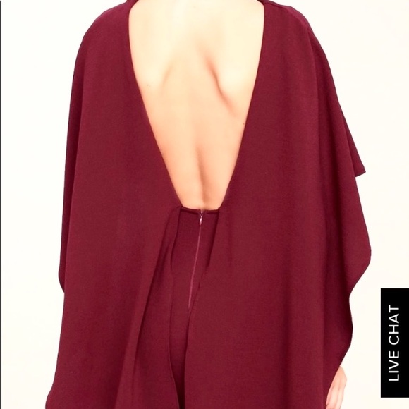 LULU’S Classic Cape Dress - Picture 11 of 16